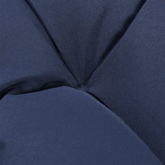 Blytieor cushions on wicker loveseat in patio showing upgraded seating comfort