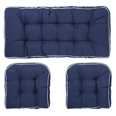 Blytieor front view loveseat cushion showing neat fit and quick comfort