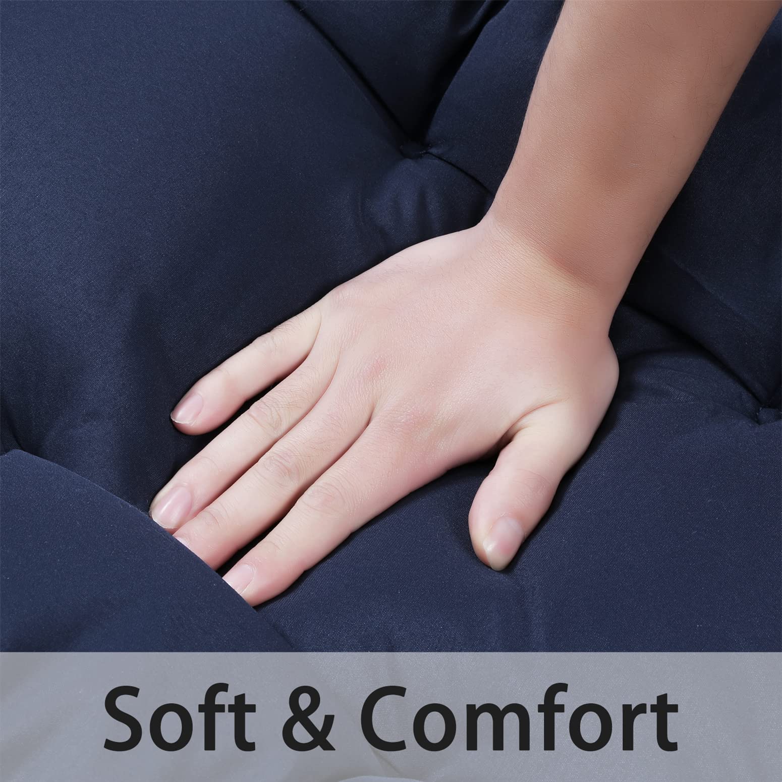 Blytieor side profile U-shape cushion highlighting thick supportive padding
