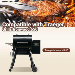 BMMXBI BAC506 side profile showing 3-inch depth for improved grease control