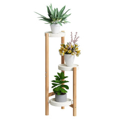 BMOSU plant stand front view showing three-tier display and neat styling