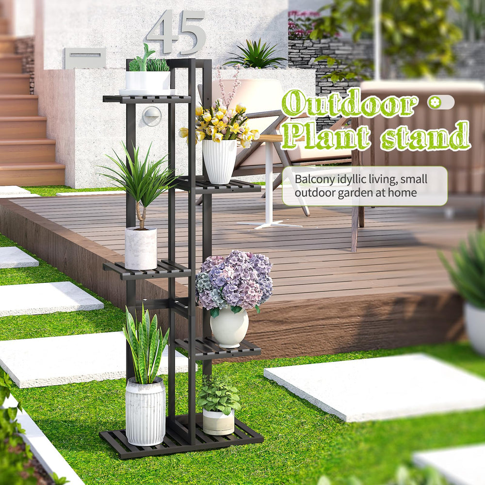 BMOSU side corner setup with pots demonstrating space-saving vertical display