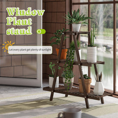 BMOSU full shelf staged in living room enhancing decor and organized plants benefit