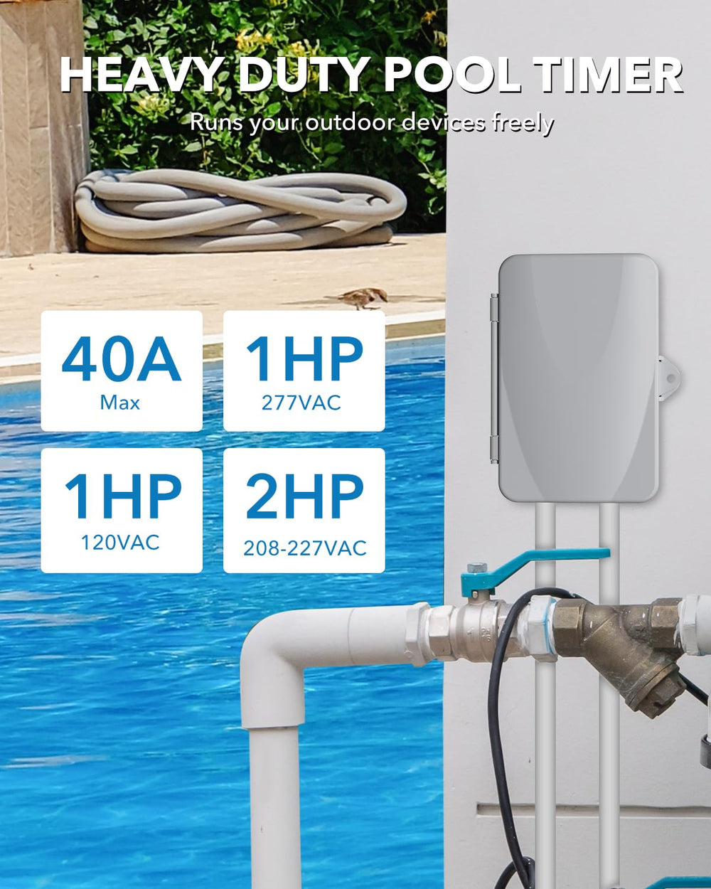 BN-LINK Smart Life app on smartphone showing remote schedule control benefit