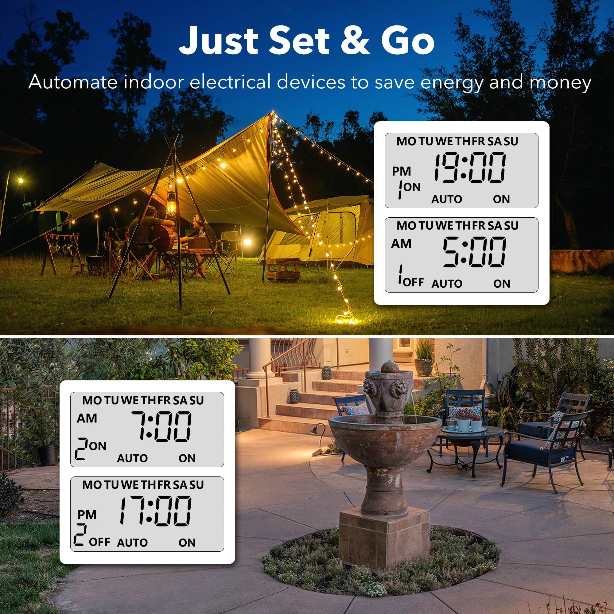BN-LINK controlling Christmas lights on a house, automates holiday lighting