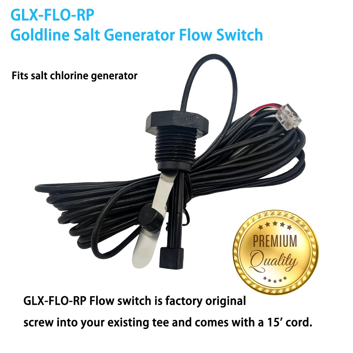 BNRSZ flow switch installed in pool equipment demonstrating restored flow detection benefit