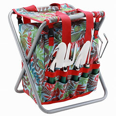 Bo-Toys front view of seat and tote showing compact storage and comfort
