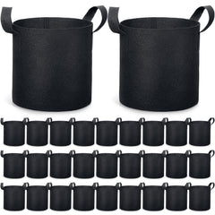Boao front view of 30-pack grow bags showing bulk value and ready-to-use convenience