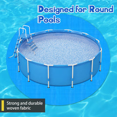 Boao pad edge thickness view to show cushioning for pool bottom