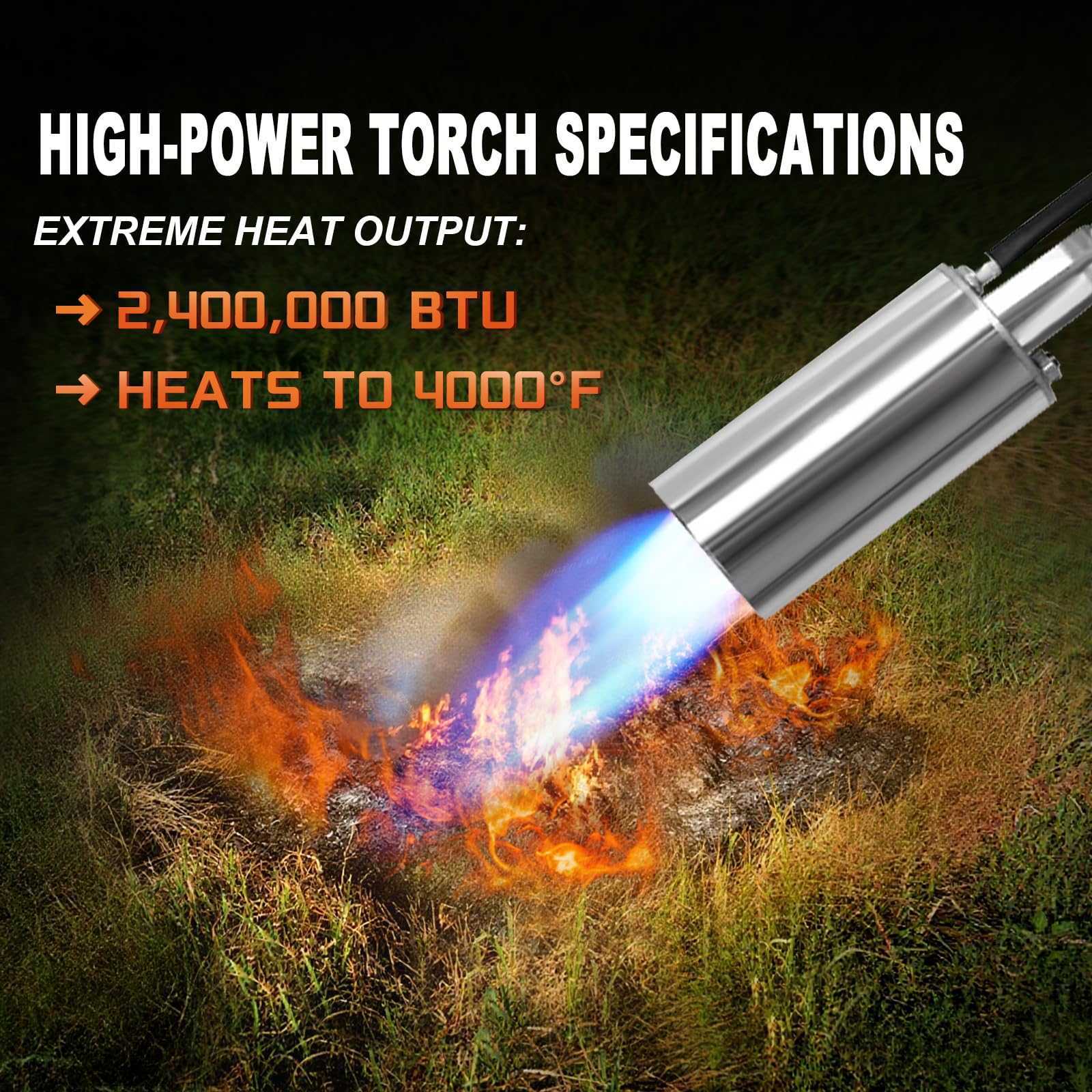 Bobillow refractory steel burner head close-up demonstrating high temperature durability