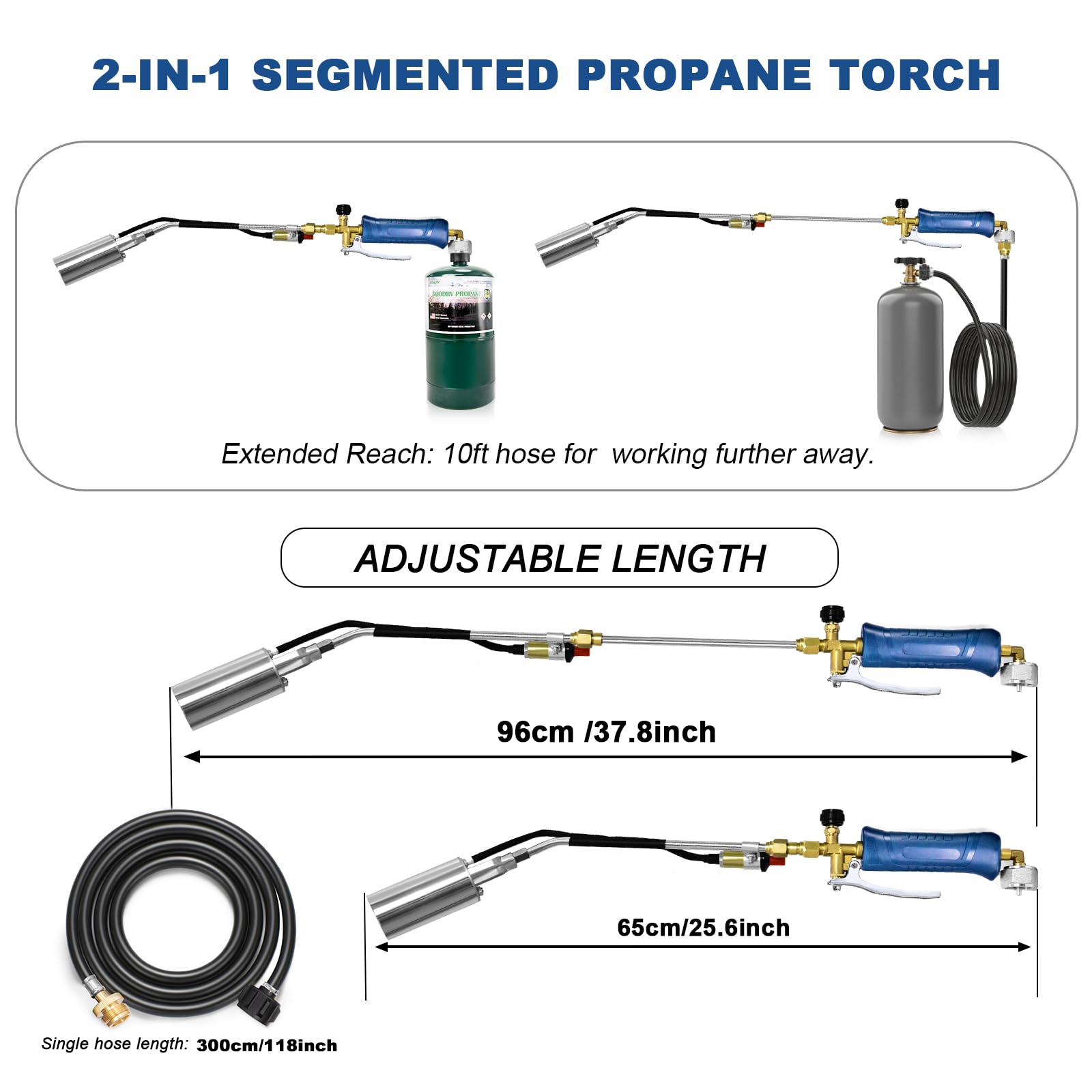 Bobillow igniter and trigger close-up showing instant-start benefit and ergonomics