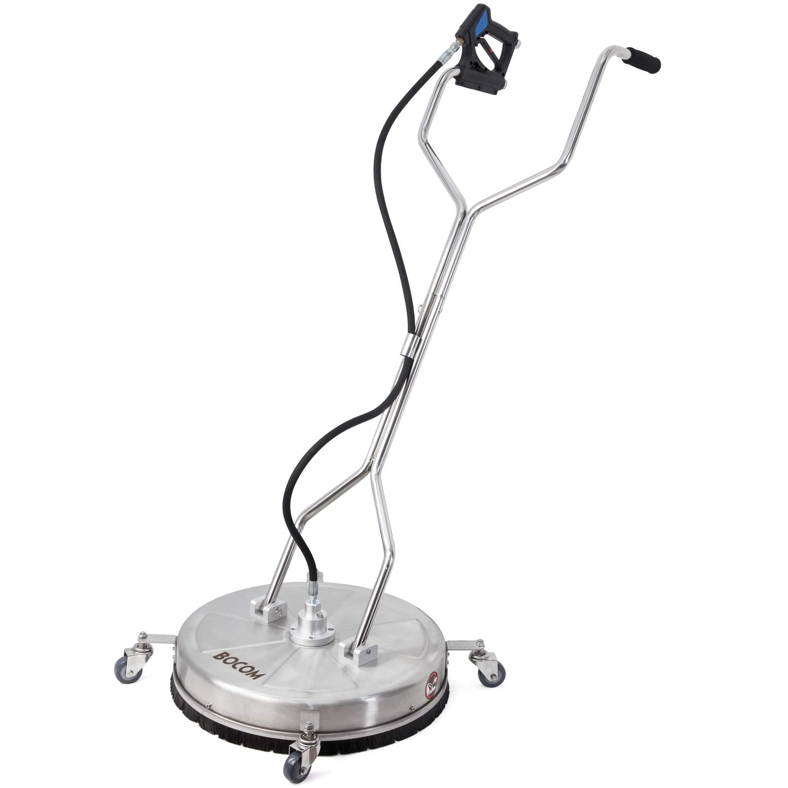 BOCOM front view showing 24-inch cleaner and wide coverage benefit