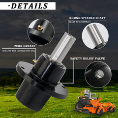 boeray spindle grease zerk closeup enabling easy maintenance and lubrication
