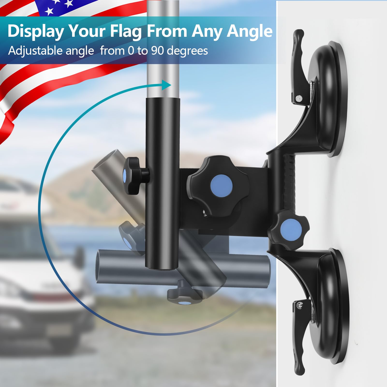 BOHMR close-up of dual suction cups showing tight seal and stronger grip benefit