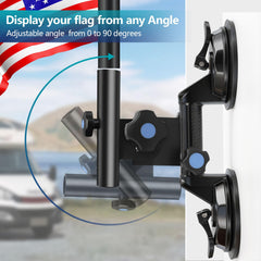 BOHMR angle adjustment mechanism close-up showing quick 0–90° setting