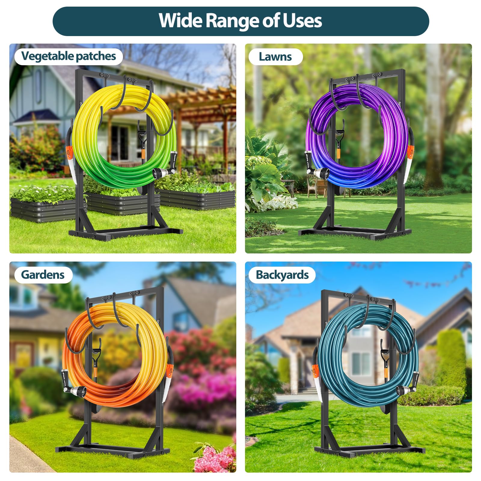 BOLITE lifestyle garden setting keeps yard neat and accessible