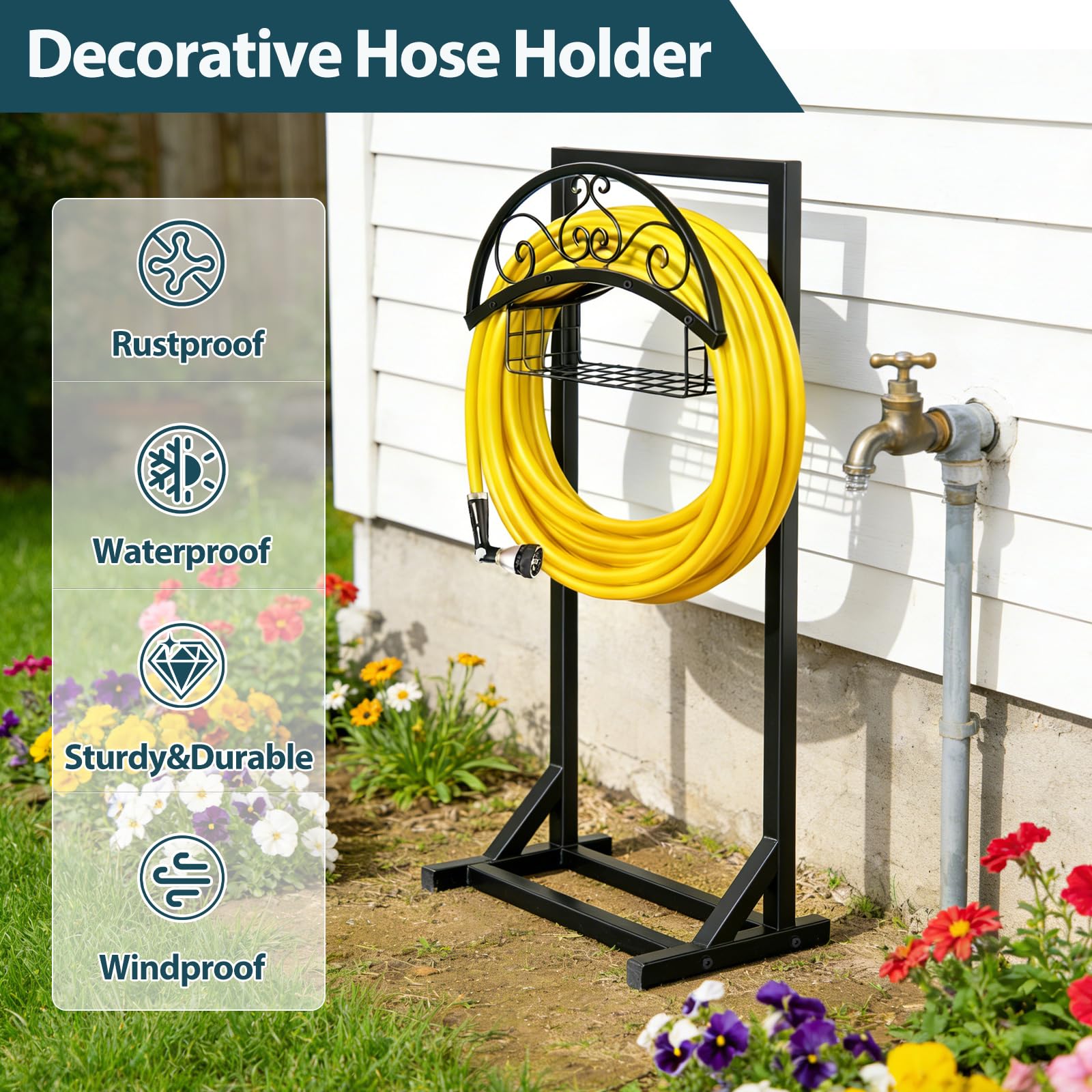 BOLITE powder-coated finish detail highlighting rust-resistant outdoor protection