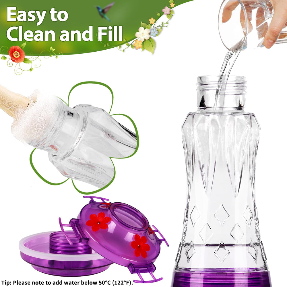 BOLITE feeder held in hand showing 15oz size for practical refills