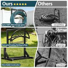 BOLITE detachable basket filled with nozzles and gloves for organized access