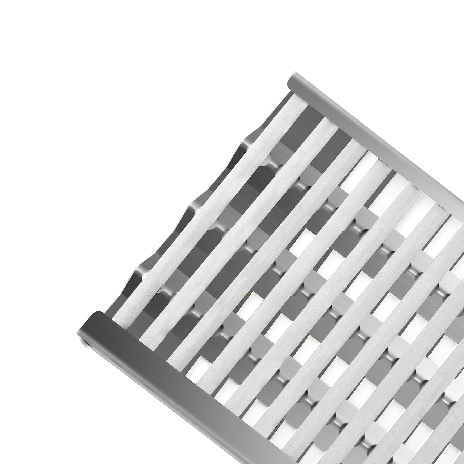 Boloda heat plates installed in DCS grill demonstrating restored even cooking