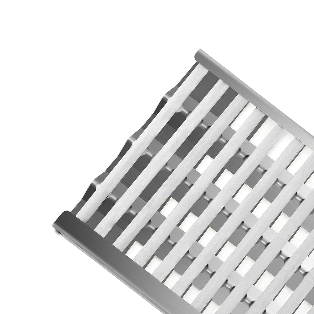 Boloda heat plates installed in DCS grill demonstrating restored even cooking