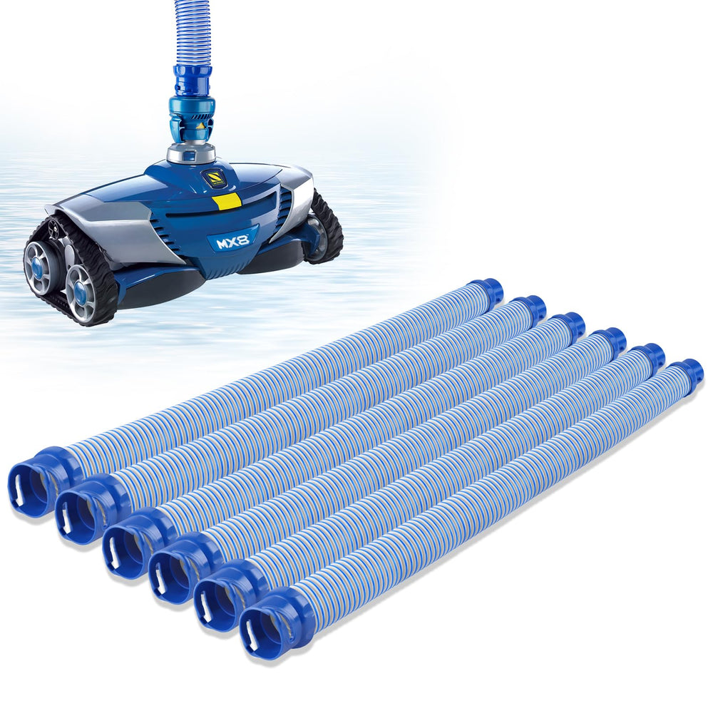 Boltigen front view showing six upright hose sections for quick replacement