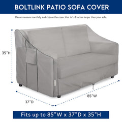 BOLTLINK close-up of 600D oxford fabric texture, highlighting durable waterproof protection