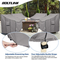 BOLTLINK ventilaciones laterales que reducen humedad y condensación