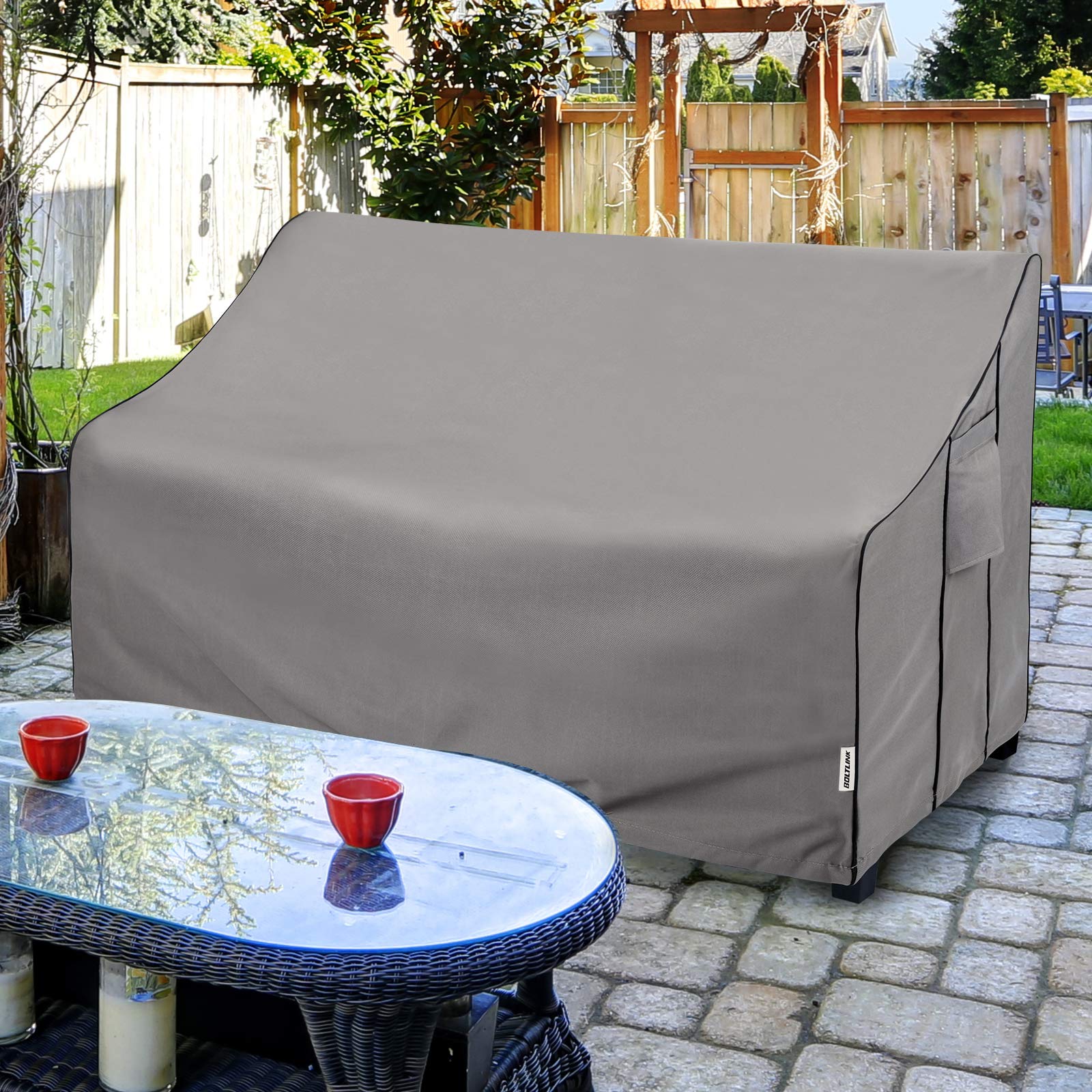 BOLTLINK padded handle used to remove cover easily and safely