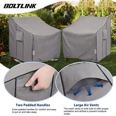 BOLTLINK ventilación lateral reduciendo condensación y humedad