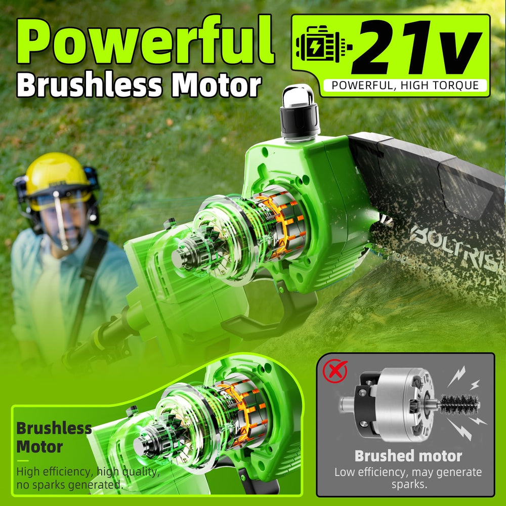 BOLTRISE adjustable head rotated demonstrating versatile-angle cutting benefit