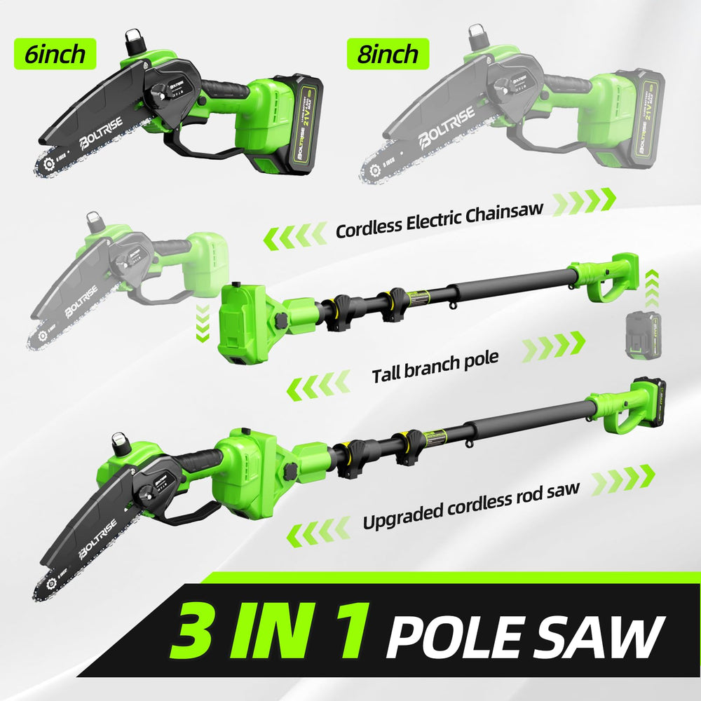 BOLTRISE handle and controls showing ergonomic grip and control benefit