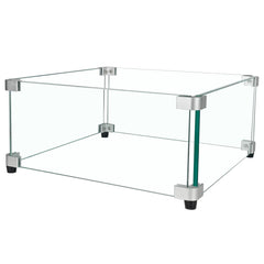 BOMINICA front view of wind guard showcasing clear glass and modern protection