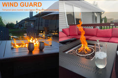 BOMINICA heat-resistant rubber feet visible protecting table and preventing slips