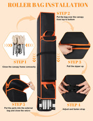 bomis bottom with anti-abrasion rubber pads protecting bag base