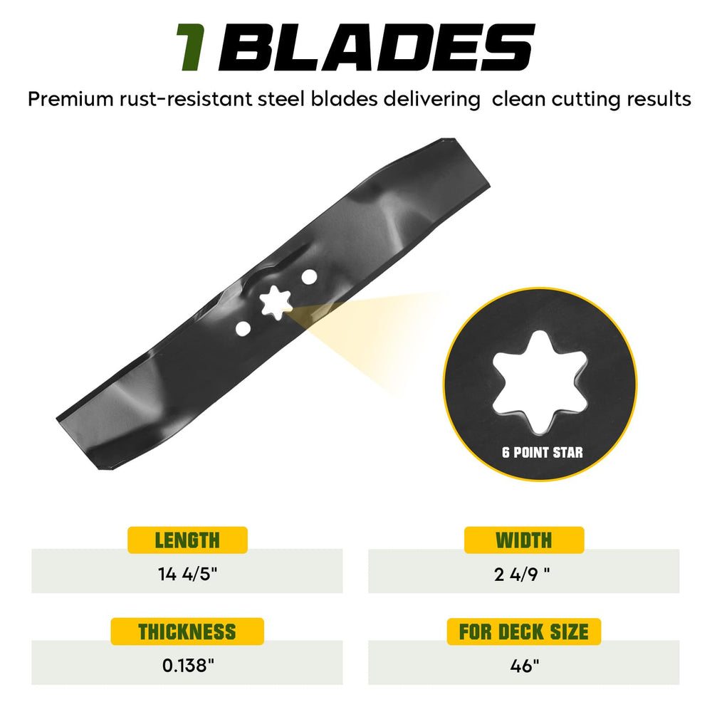 Bomusou center blade closeup showing hole pattern for exact fit benefit