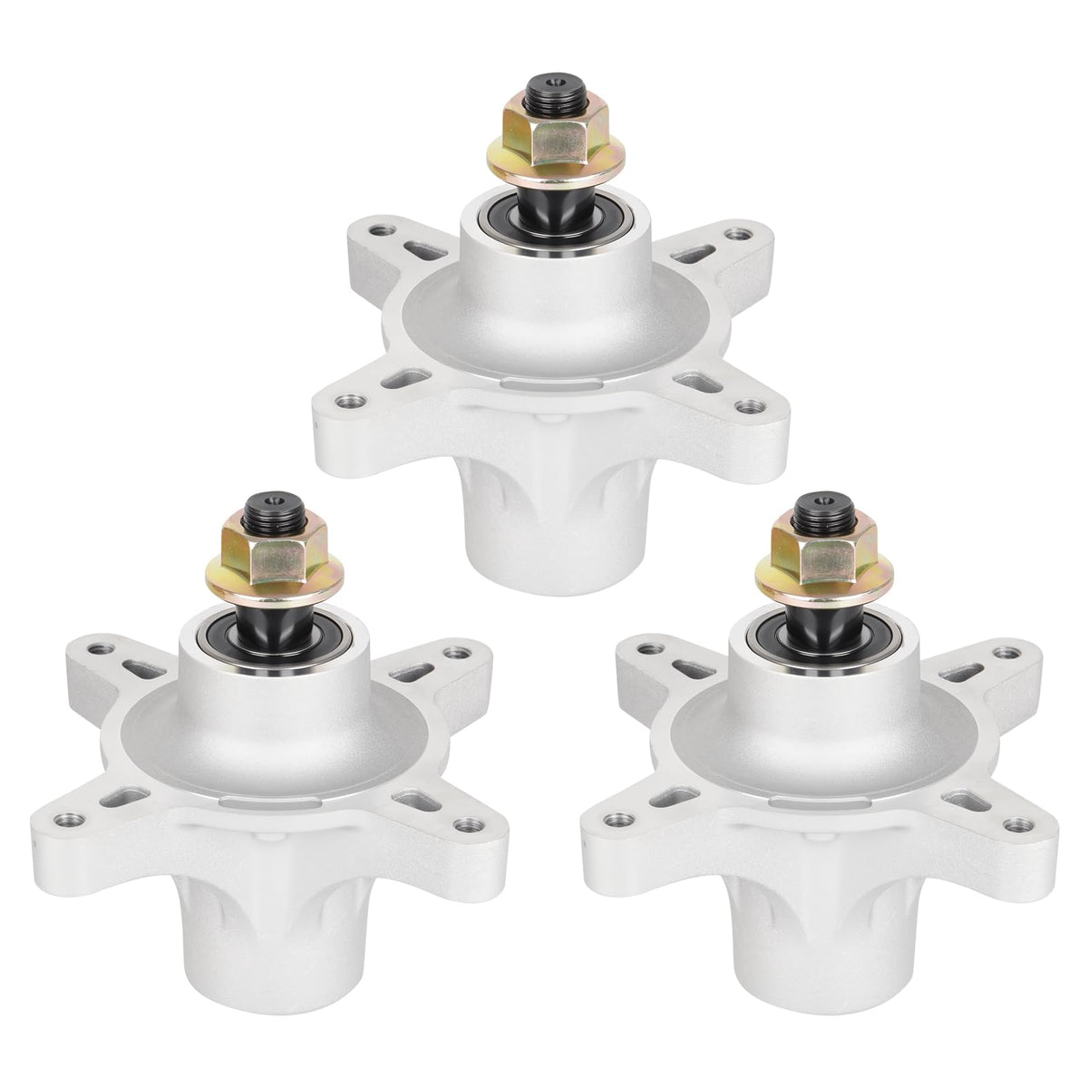 Bomusou spindle assemblies front view showing ready-to-install kit benefit
