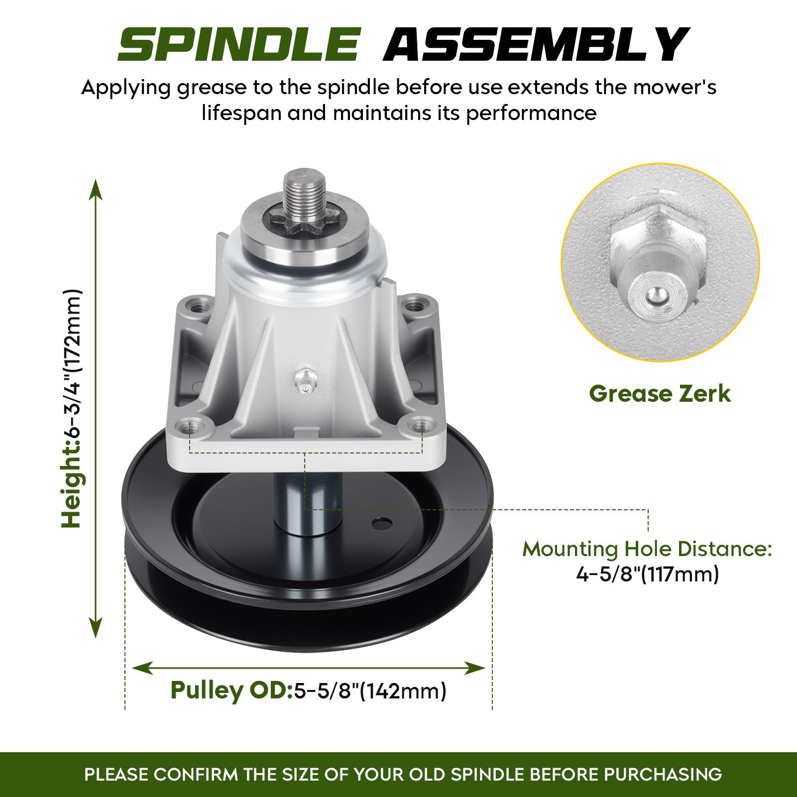 Bomusou pulley detail highlighting pulley OD for correct belt tracking benefit