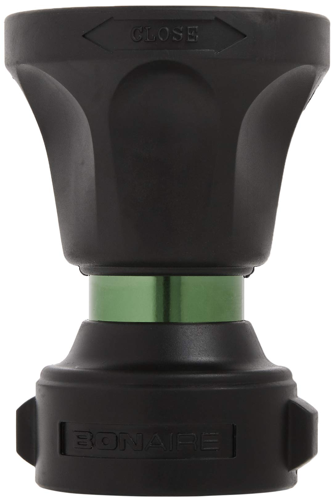 Bon-Aire nozzle close-up of threaded connection ensuring leak-proof hose attachment