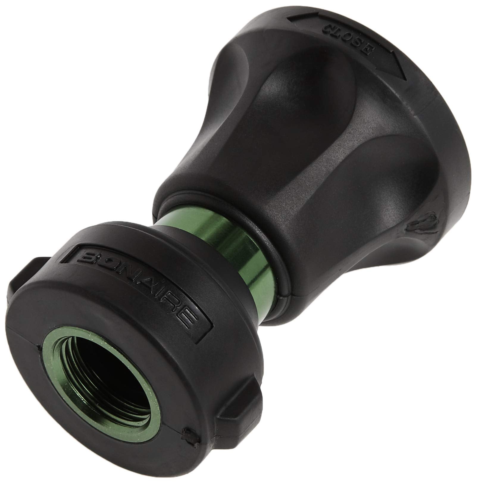 Bon-Aire nozzle side profile highlighting compact shape and ergonomic handling benefit