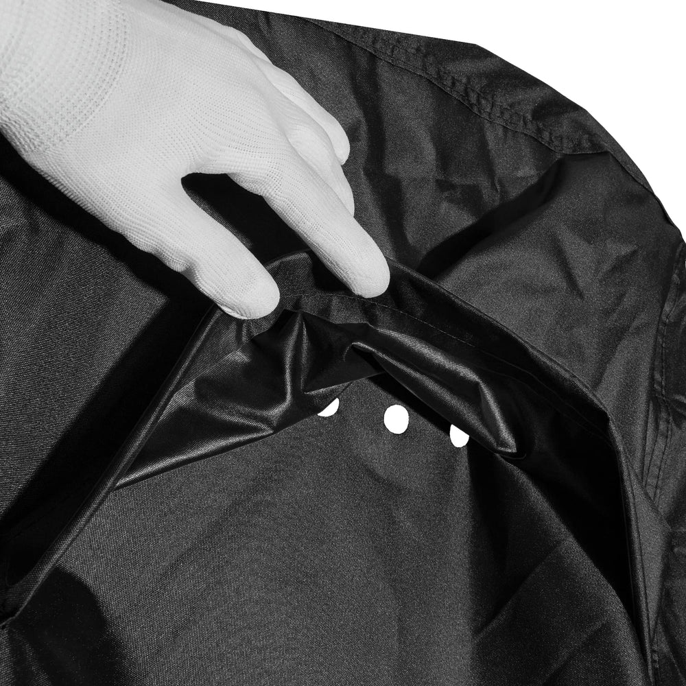 Bonbo folded cover converted to stuff case for compact storage