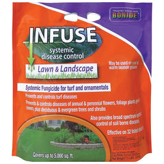 Bonide Infuse front label showing product identity and coverage benefit