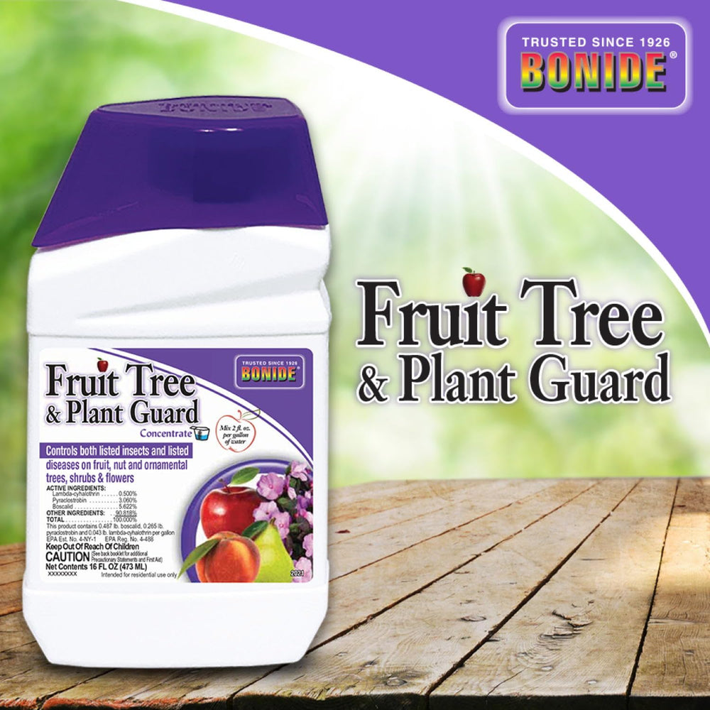 Bonide 16 oz bottle in hand showing compact size and portability for gardeners
