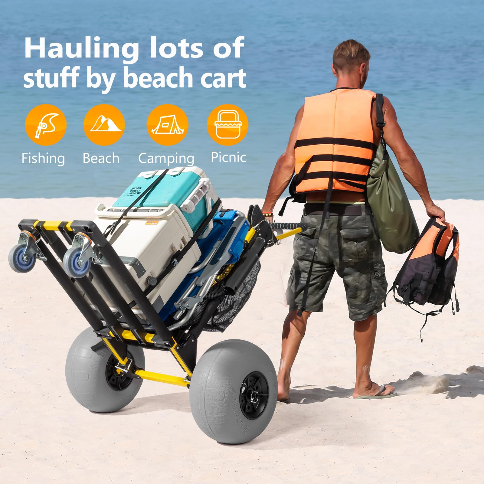 Bonnlo mesh bags and accessories organizing small items for quick access