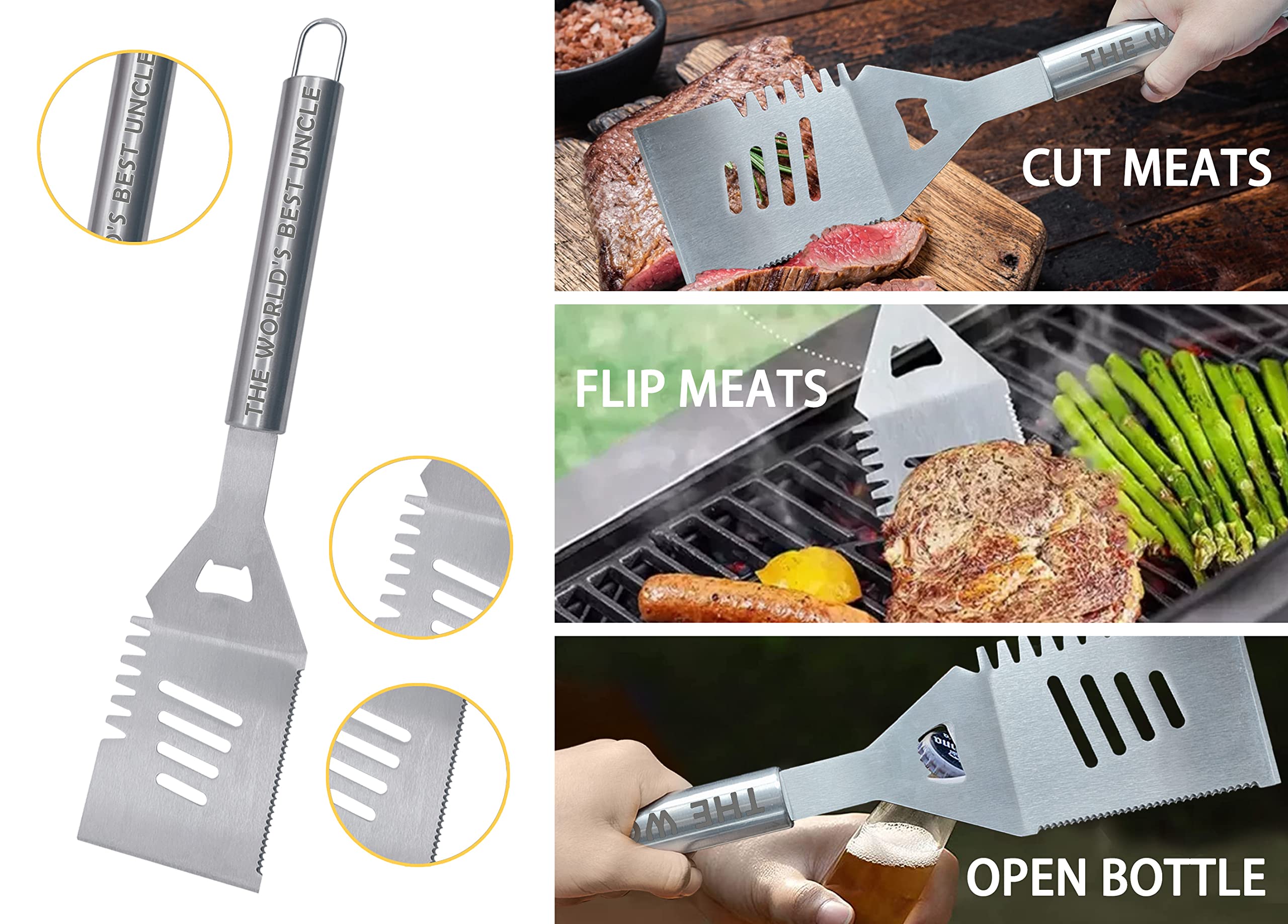 Bonsai Tree tools arranged at a tailgate showing portable grilling convenience