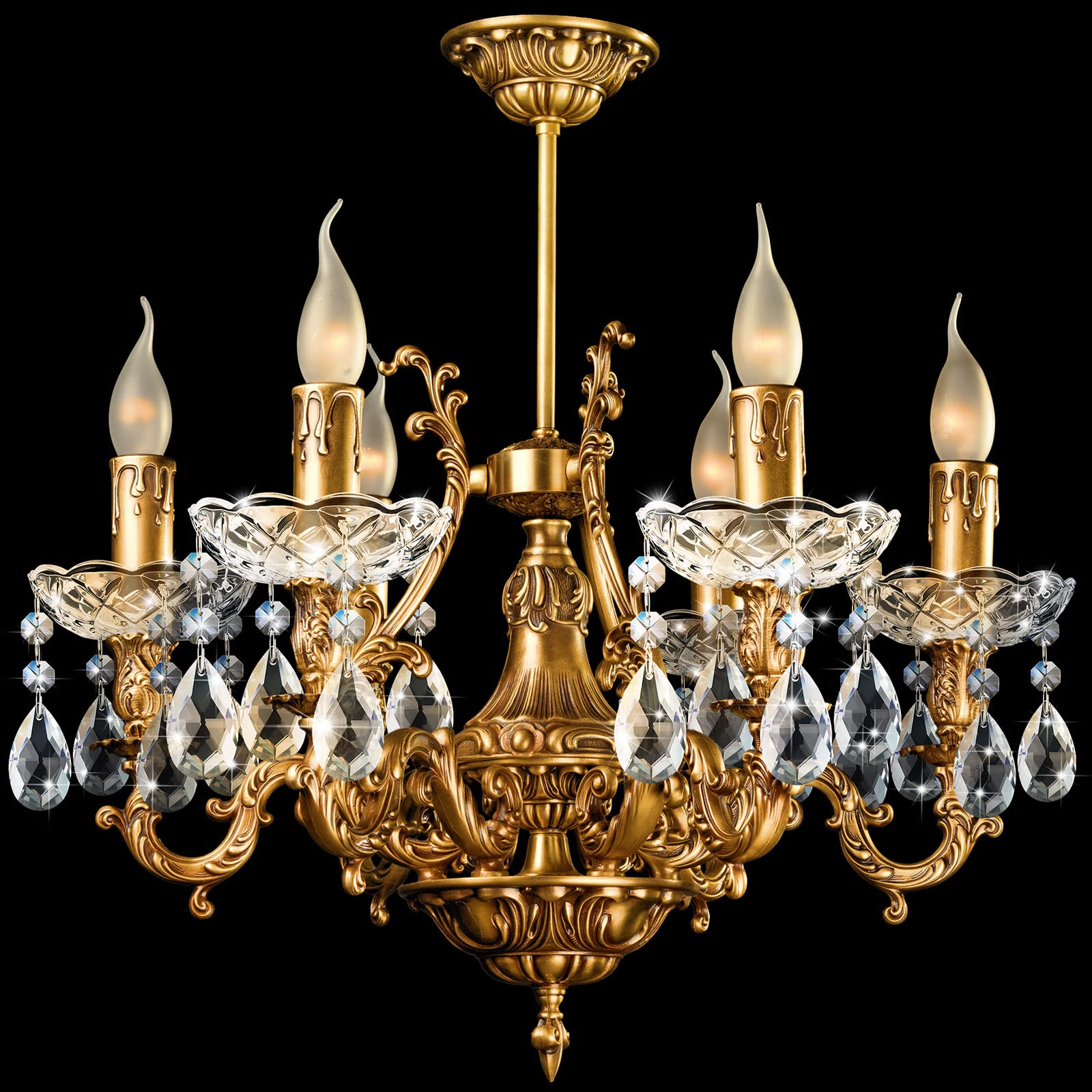 Bonuci close-up of crystal rim detail highlighting clarity and light refraction benefit