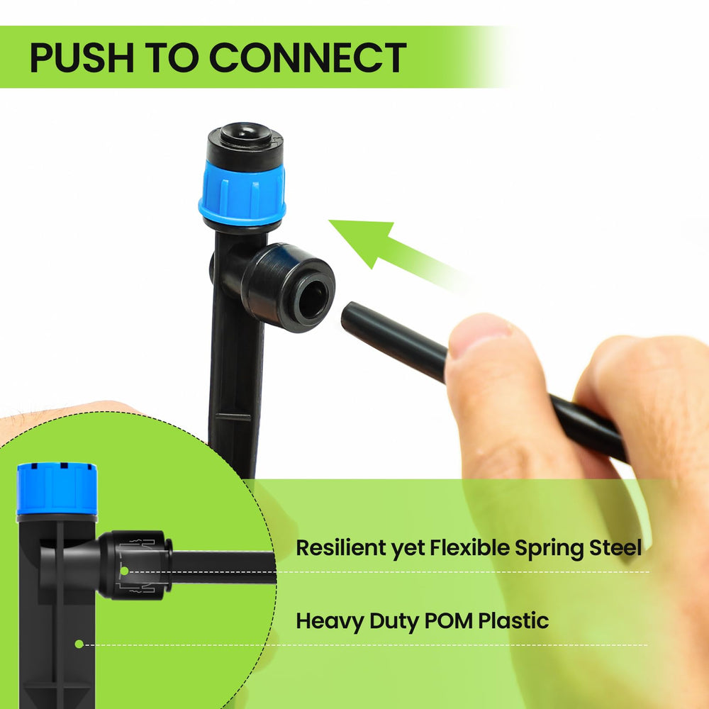 Bonviee quick-connect fitting demonstration for fast tool-free setup