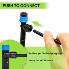 Bonviee quick-connect fitting demonstration for fast tool-free setup
