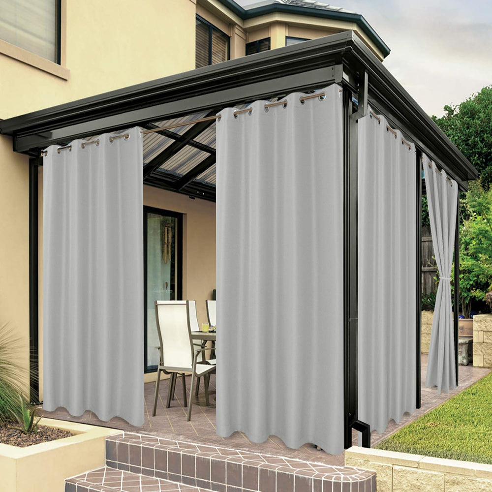 BONZER front view of full panel showing privacy and curb appeal