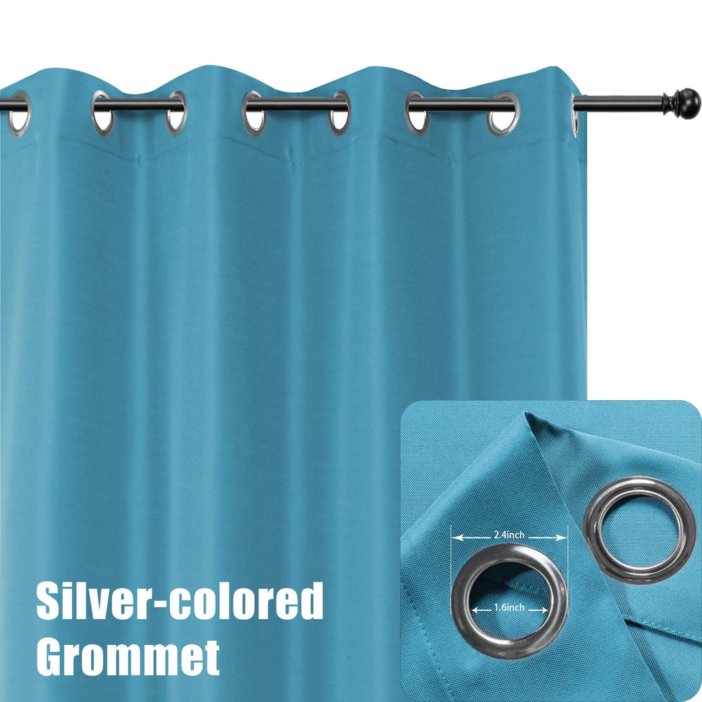 BONZER close-up of rust-proof 1.6-inch grommet ensuring smooth hanging and durability